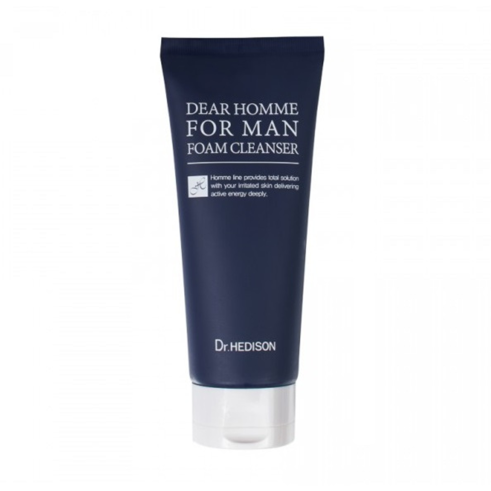 Dr. Hedison Dr. Hedison, Dear Homme, Aloe Vera, Beruhigend, Reinigungsschaum, 140 ml Regular