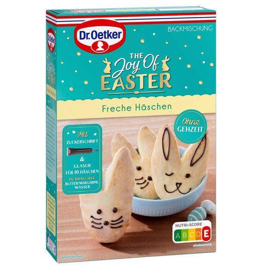 Dr Oetker Easter Freche Häschen Backmischung Hefeteig 200g – Produktansicht