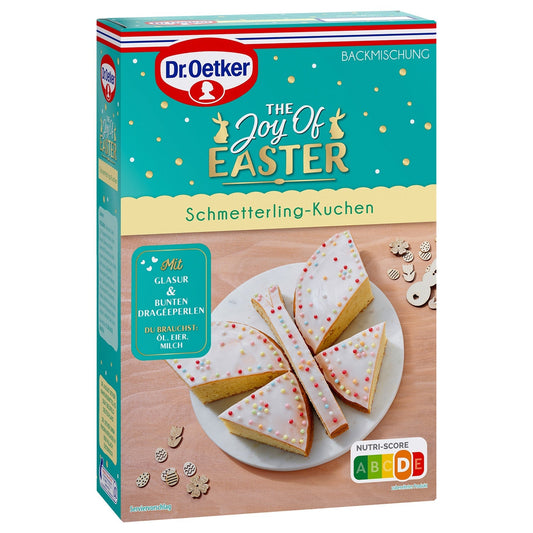 Dr Oetker Easter Schmetterling Kuchen Backmischung Schweizer Online Shop – Produktansicht