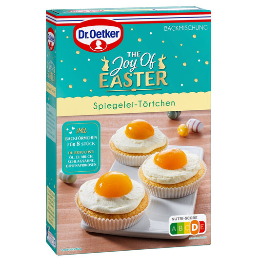 Dr Oetker Easter Spiegelei Törtchen Backmischung – Produktansicht