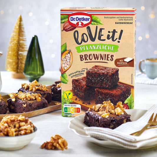Dr Oetker LoVE it! Pflanzliche Brownies - Candyshop.ch