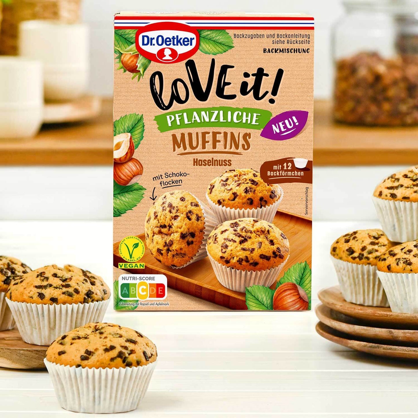 Dr Oetker LoVE it! Pflanzliche Muffins - Candyshop.ch