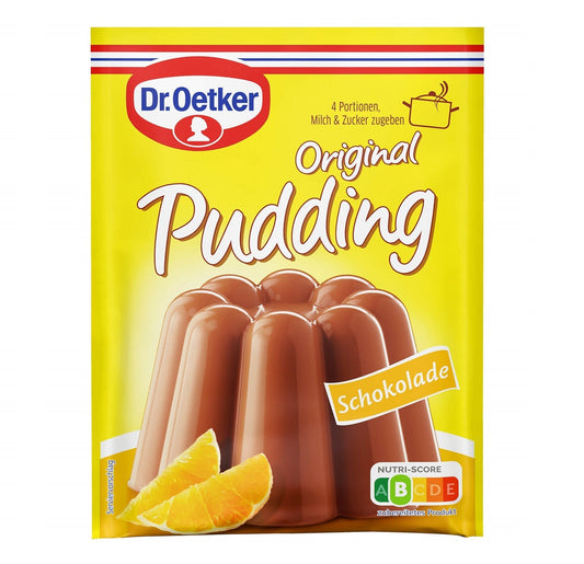 Dr Oetker Dr. Oetker Original Pudding Schokolade 2er Pack – Produktansicht