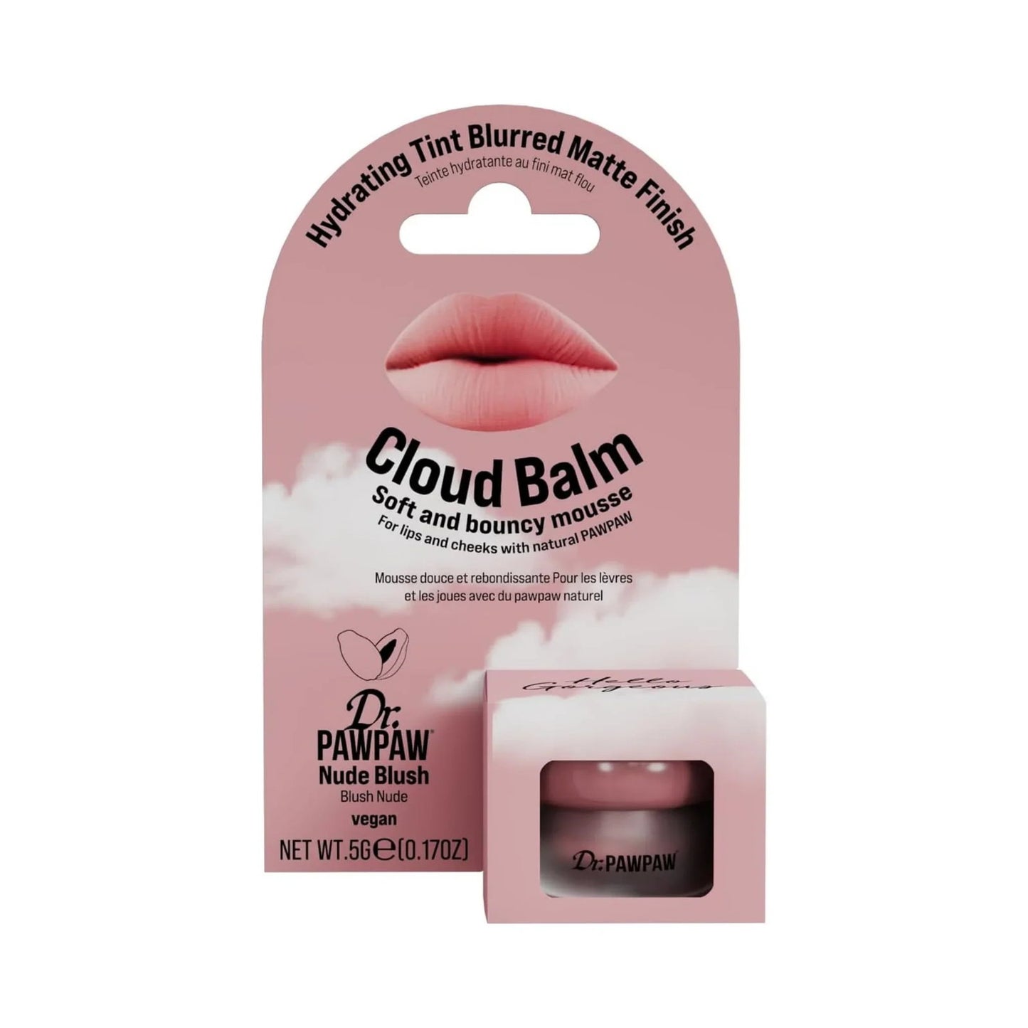 Dr. PawPaw, Cloud Balm, Matte & Hydrating, Creme-Rouge, Nude Rouge, 5 g