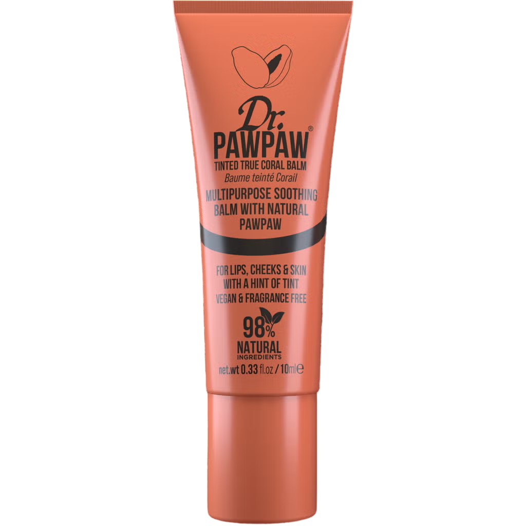 Dr. PawPaw, Multipurpose, Lippen- und Wangenbalsam 2-in-1, Echter Koralle, 10 ml