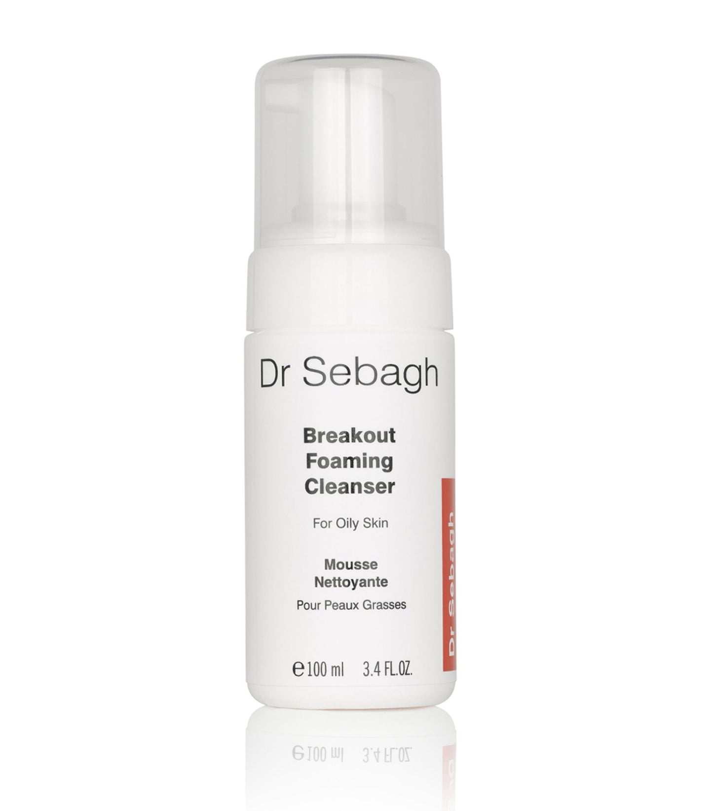 Dr Sebagh Dr Sebagh, Breakout, Reiniger, Mousse, Für das Gesicht, 100 ml Regular