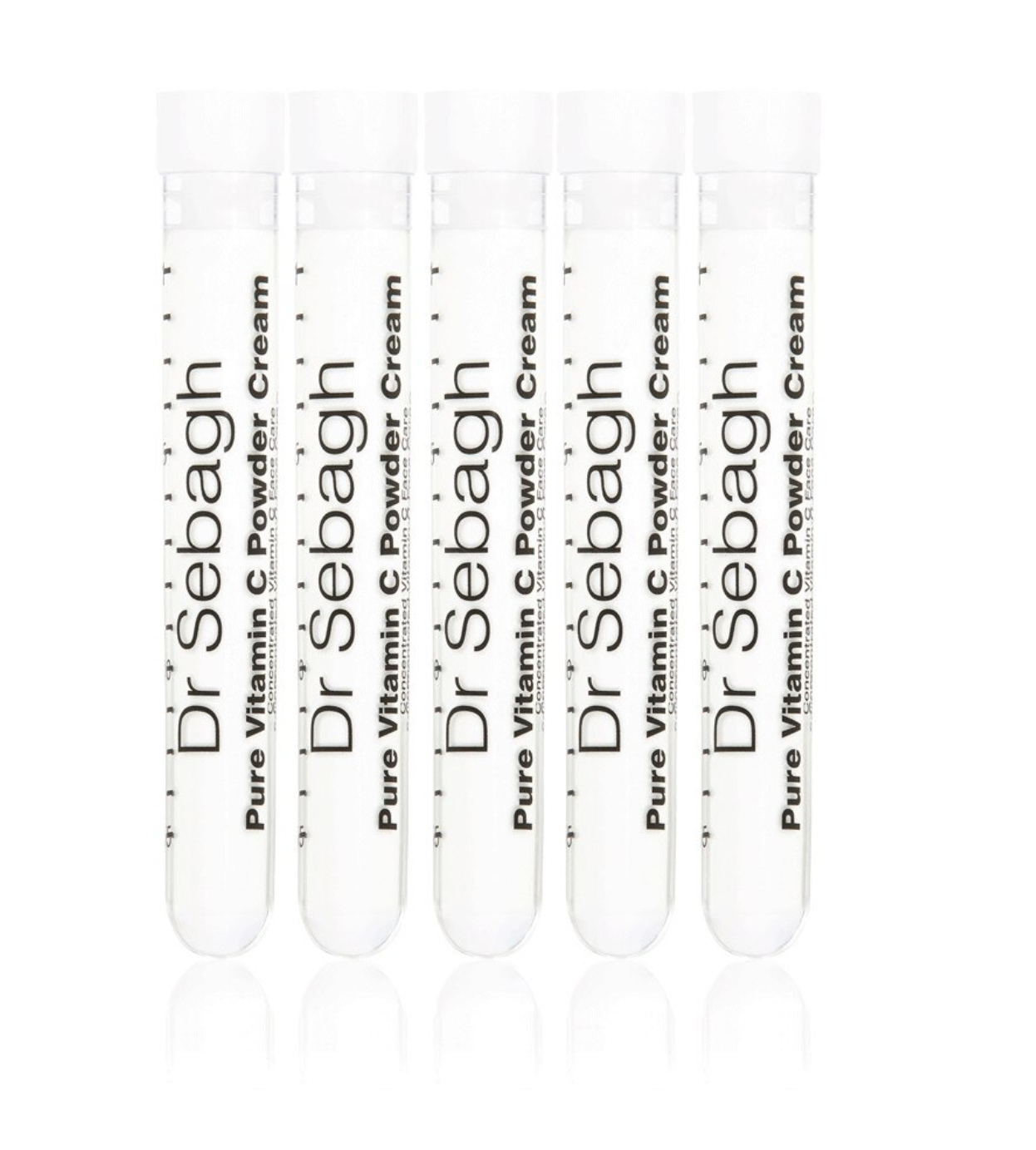 Dr Sebagh Setzen, Dr Sebagh, Pure Vitamin C Powder Cream, Revitalisierung, Sahne, Für das Gesicht, 5 stk, 1.95 g Regular