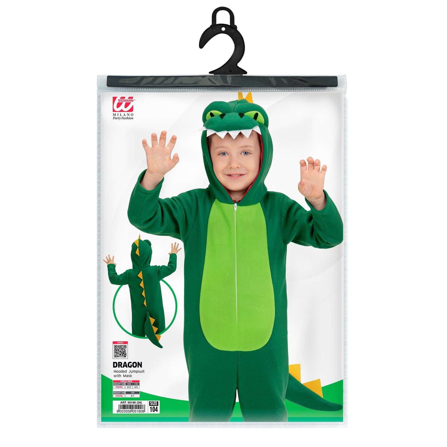 "DRACHE" (Overall mit Kapuze) – Ansicht 4