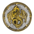 "DRACHENSCHILD MIT GRIFFEN" 48 cm – Vorderansicht