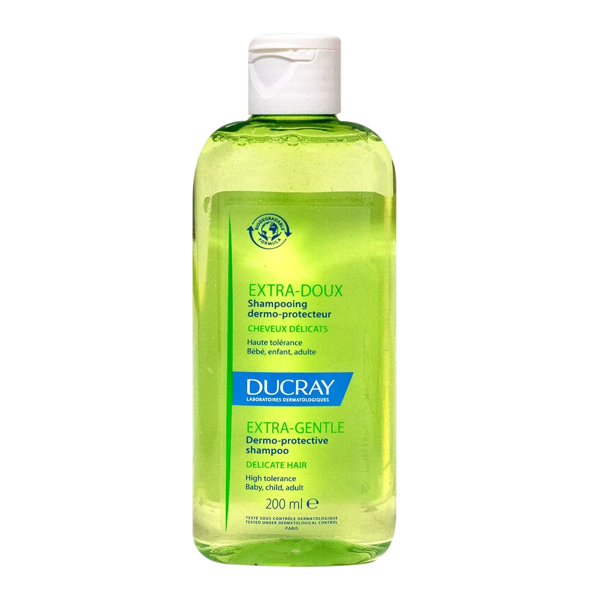 Ducray, Extra Gentle, Haarshampoo, Beruhigender Dermo-Schutz, 200 ml