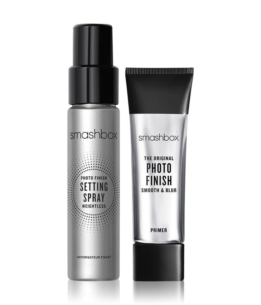 Duet Set Smashbox: Photo Finish, Matte Finish, Liquid Primer, 12 ml + Photo Finish, Setting Spray, 30 ml