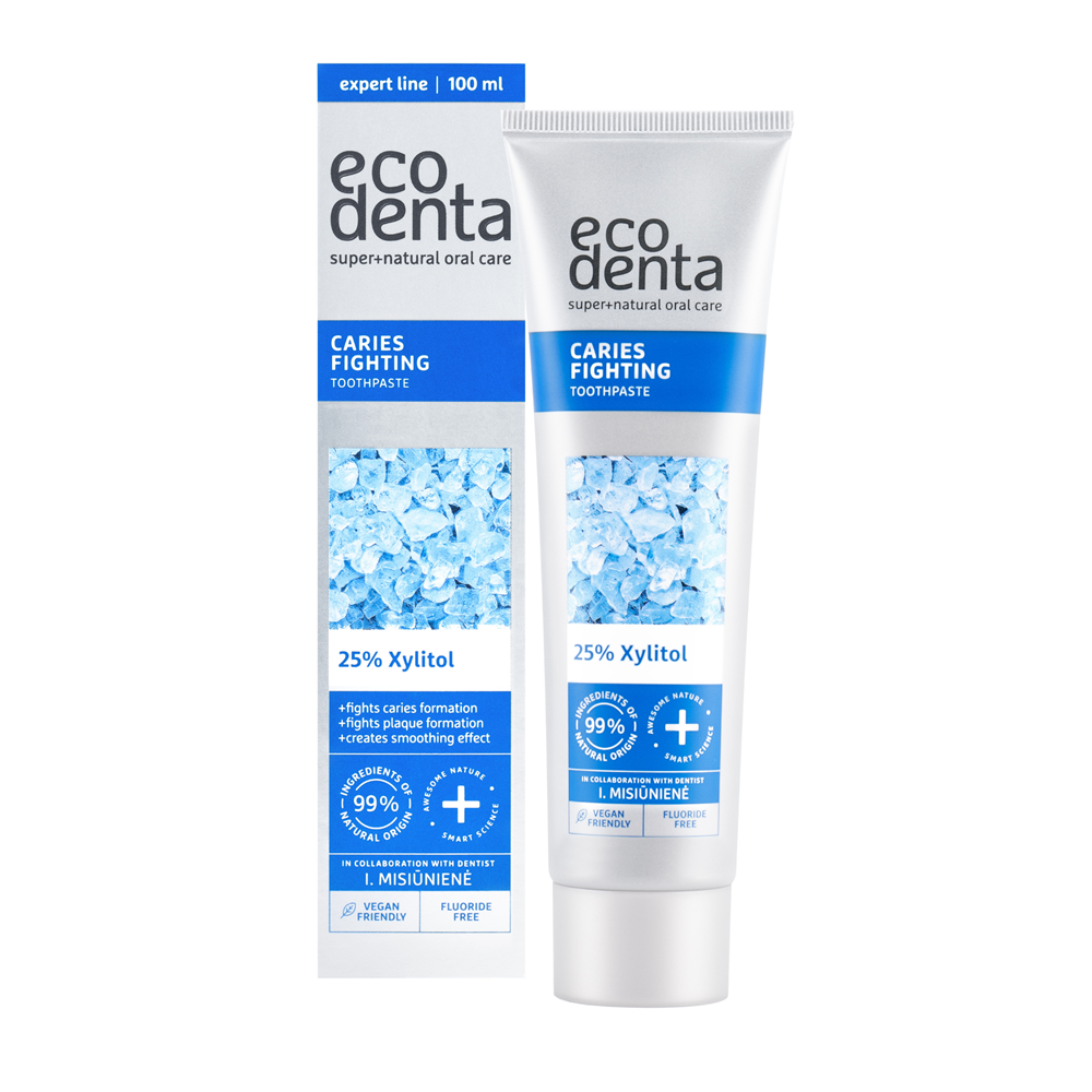 Ecodenta, Caries Fighting, Caries Fighting, Zahnpasta, 100 ml