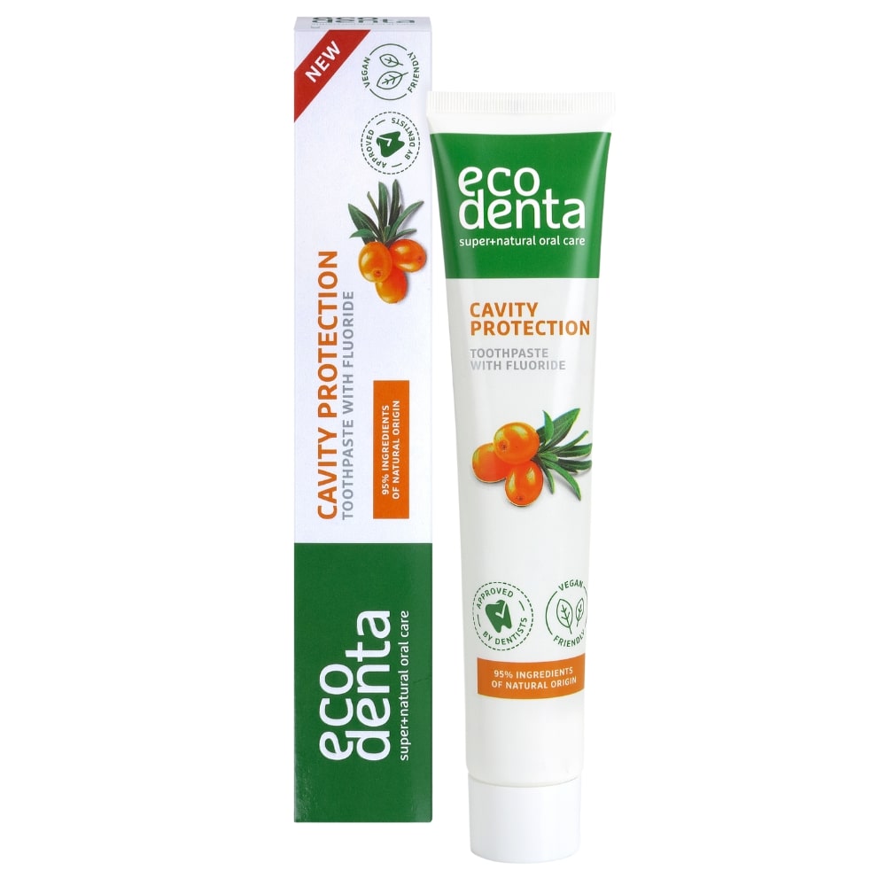 Ecodenta, Cavity Protection, Cavity Protection & Anti-Plaque, Zahnpasta, 75 ml