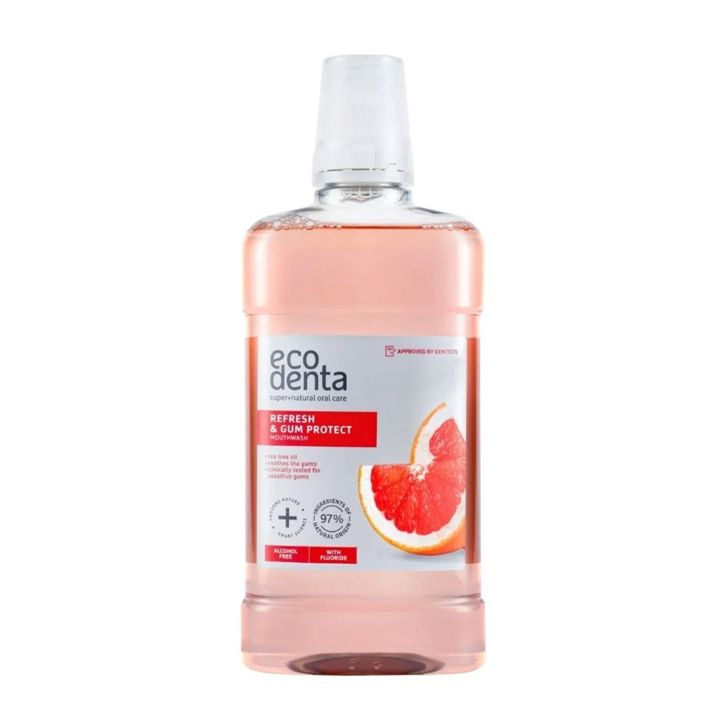 Ecodenta Mundwasser Grapefruit Protective & Antiplaque 500 ml