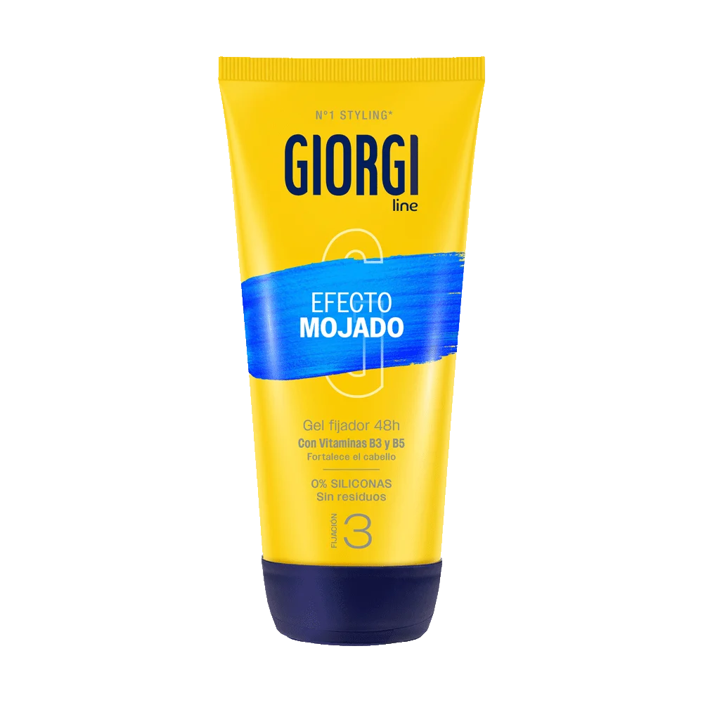 GIORGI LINE GIORGI LINE Efecto Mojado Gel Fijador Extrafuerte N3 240 ml Haarstyling Gel Kosmetik
