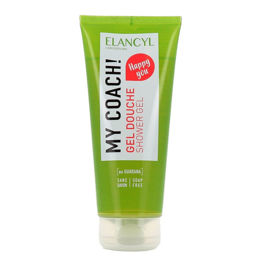 Elancyl Elancyl, My Coach!, Guarana, Anti-Cellulite, Duschgel, Für alle Hauttypen, 200 ml Regular