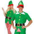 "ELF WEIHNACHTSMANN HELFER" (Hemd,Gürtel, Hut) – Vorderansicht