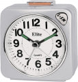 ELITE Sveglia silent con luce e snooze - ARGENTO - Silent alarm clock with light and snooze - SILVER RS7150_S Multifunction - Armbanduhr Silber ansicht-2