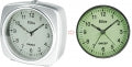 ELITE Sveglia silent con luce e snooze. quadrante fosforescente - ARGENTO - Silent alarm clock with light and snooze. phosphorescent dial - SILVER RS7160_S Multifunction - Armbanduhr Silber ansicht-2