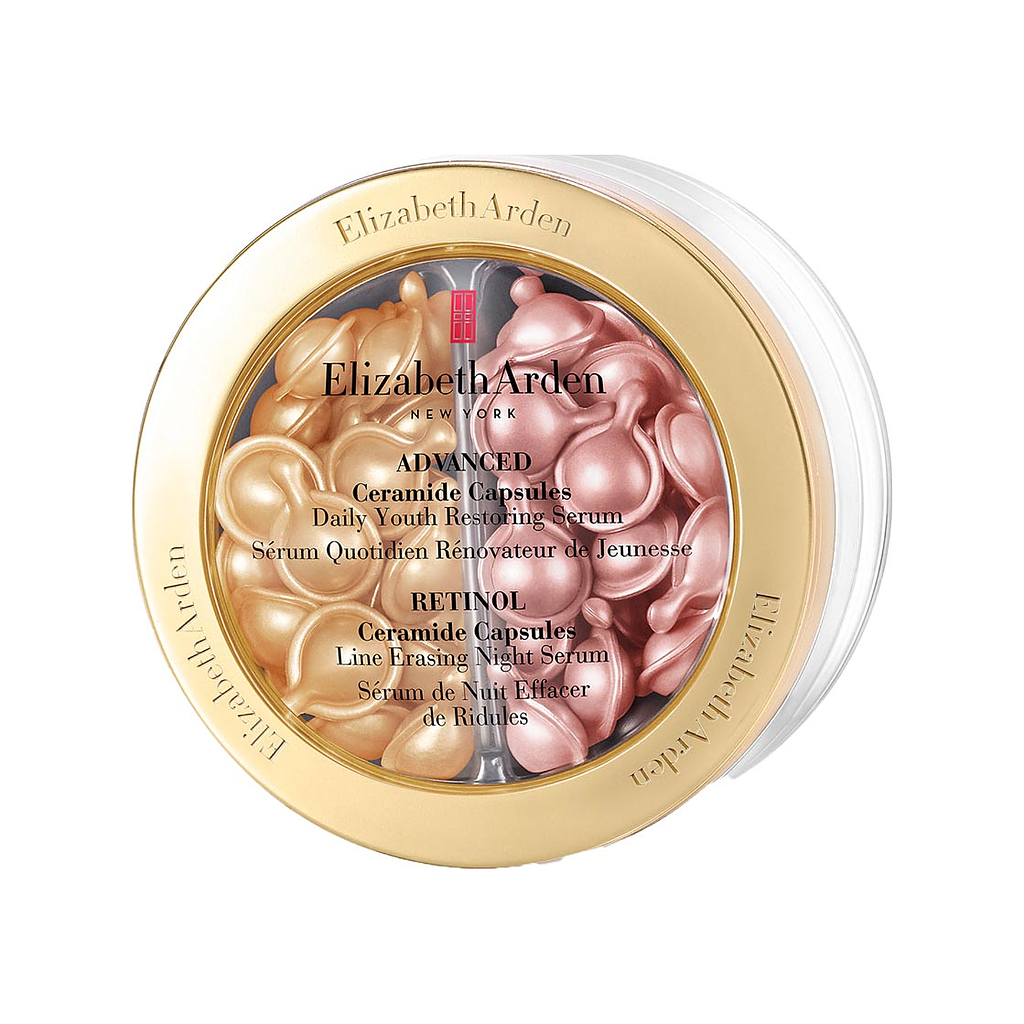 Elizabeth Arden, Day & Night Serum Duo, Anti-Aging, Tag & Nacht, Serumkapseln, Für das Gesicht, 60 stk