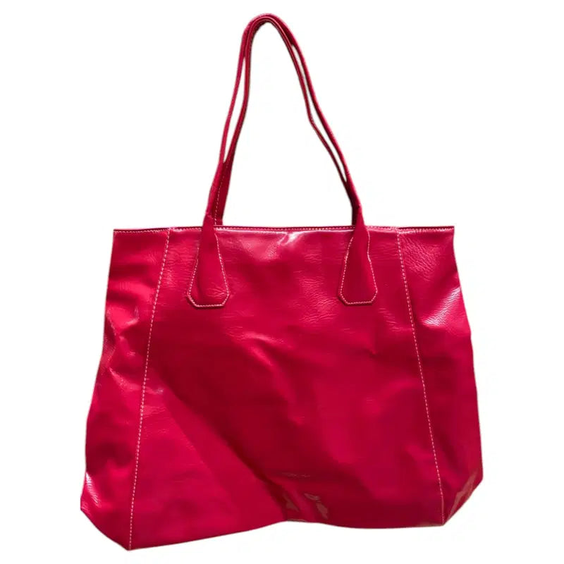 Elizabeth Arden rote grosse Textil-Tragetasche