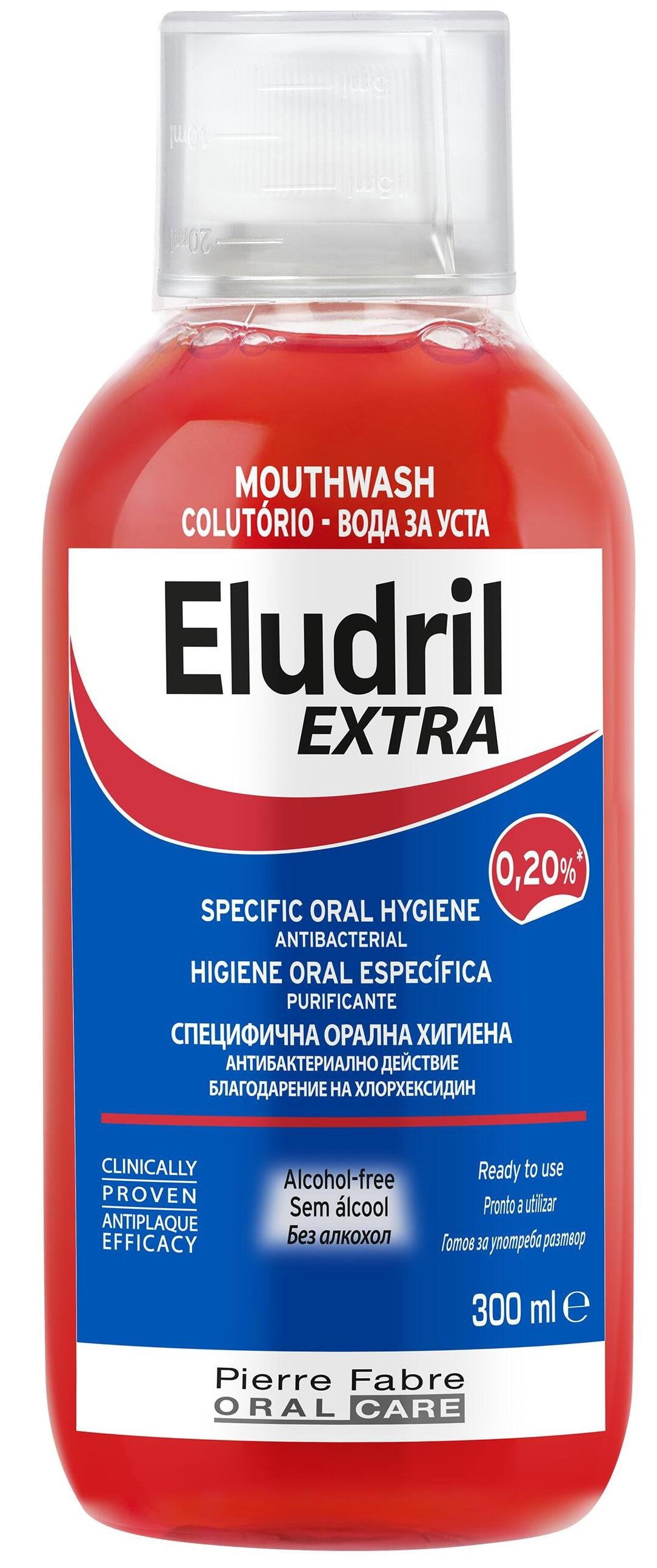 Eludril, Mundwasser, Antibacterial, 300 ml