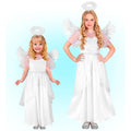 "ENGEL" (Kleid, Flügel, Heiligenschein) – Vorderansicht