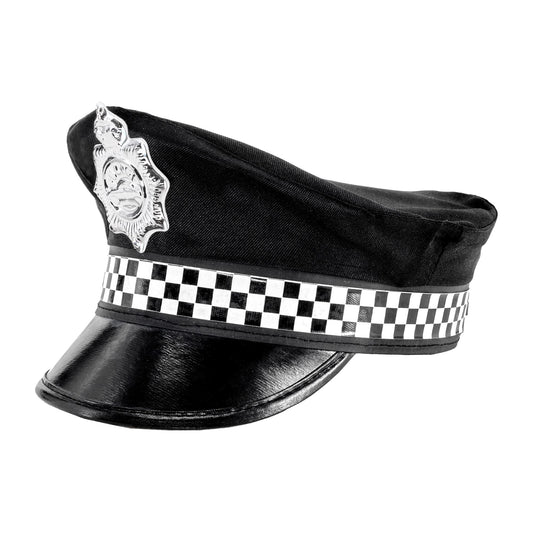 "ENGLISCHER POLIZISTENHUT" – Vorderansicht