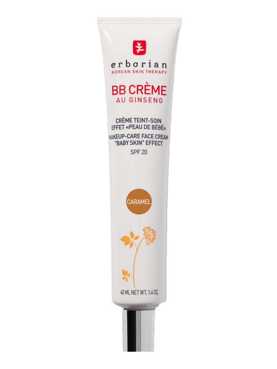 Erborian Erborian, B.B Cream, BB-Creme, Karamell, SPF 20, 40 ml Regular
