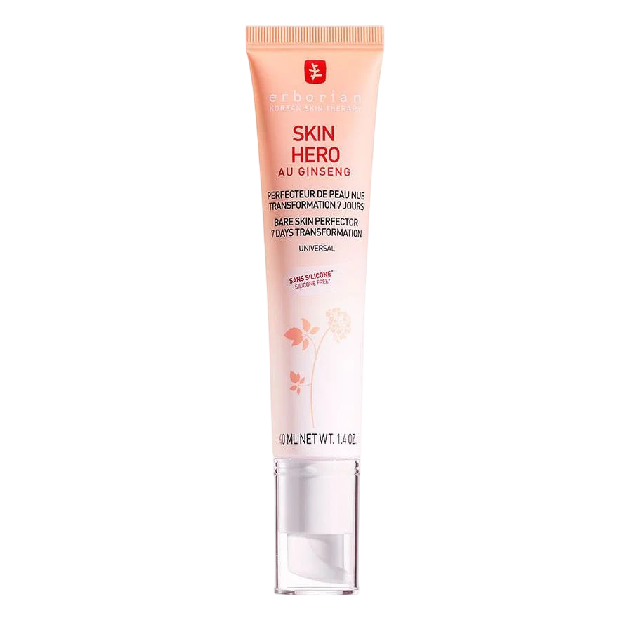 Erborian, Skin Hero, Ginseng, Glättend & aufhellend, Emulsion, Für das Gesicht, 40 ml