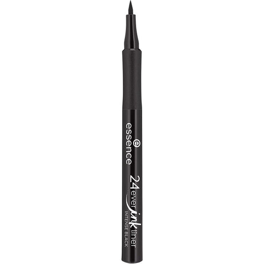 Essence Essence, 24 Ever Ink Liner, Wasserdicht, Flüssiger Eyeliner, 01, Intensives Schwarz, 1.2 ml Regular