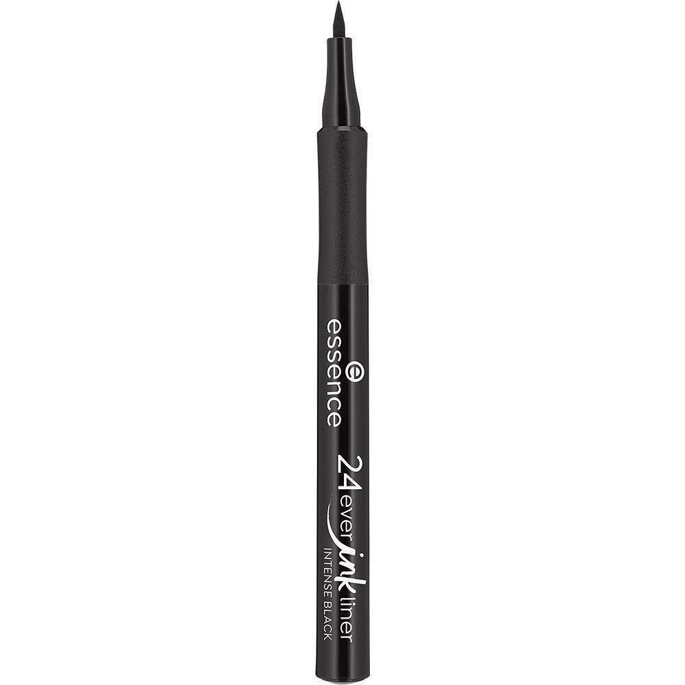 Essence, 24 Ever Ink Liner, Wasserdicht, Flüssiger Eyeliner, 01, Intensives Schwarz, 1.2 ml