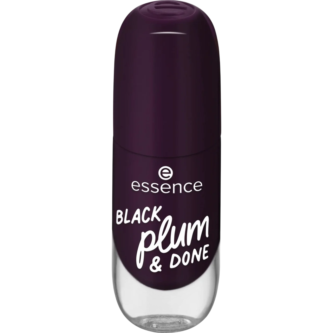 Essence, Gel Nail, Nagellack, 84, Black Plum & Done, 8 ml