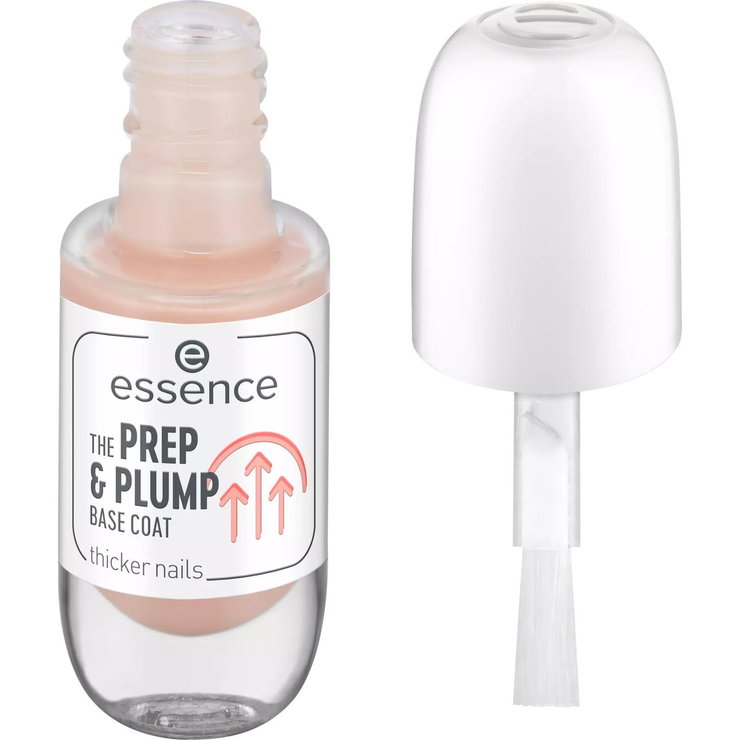 Essence, The Prep & Plump, Decklack, Nagellack, 8 ml