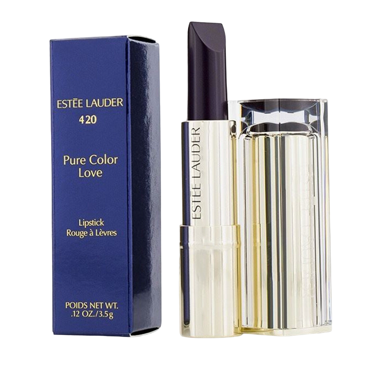 Estee Lauder Estee Lauder, Pure Color Love, Natürliche Öle, Langlebig, Creme-Lippenstift, 420, Aufwärts Rübe, 3.5 g Regular
