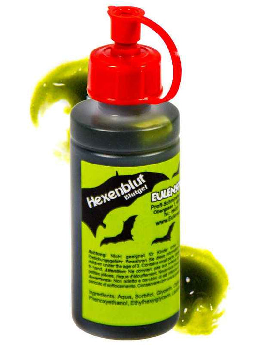 Eulenspiegel Grün Hexenblut Fake Blood 50ml – Halloween Spezialeffekt