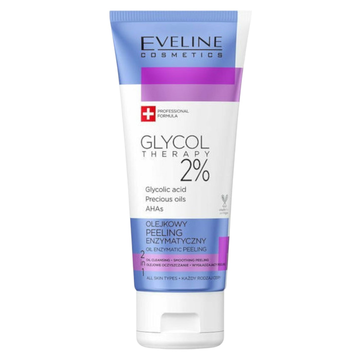 Eveline Cosmetics, Glycol Theraphy, Reinigung und Peeling, Peeling-Gel, 100 ml *Tester