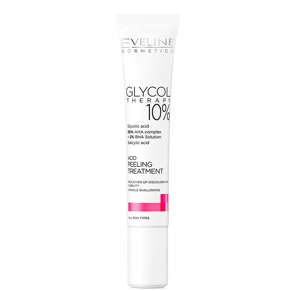 Eveline Cosmetics, Glycol Theraphy, Glykolsäure, Reinigung und Peeling, Peeling-Gel, 20 ml *Tester