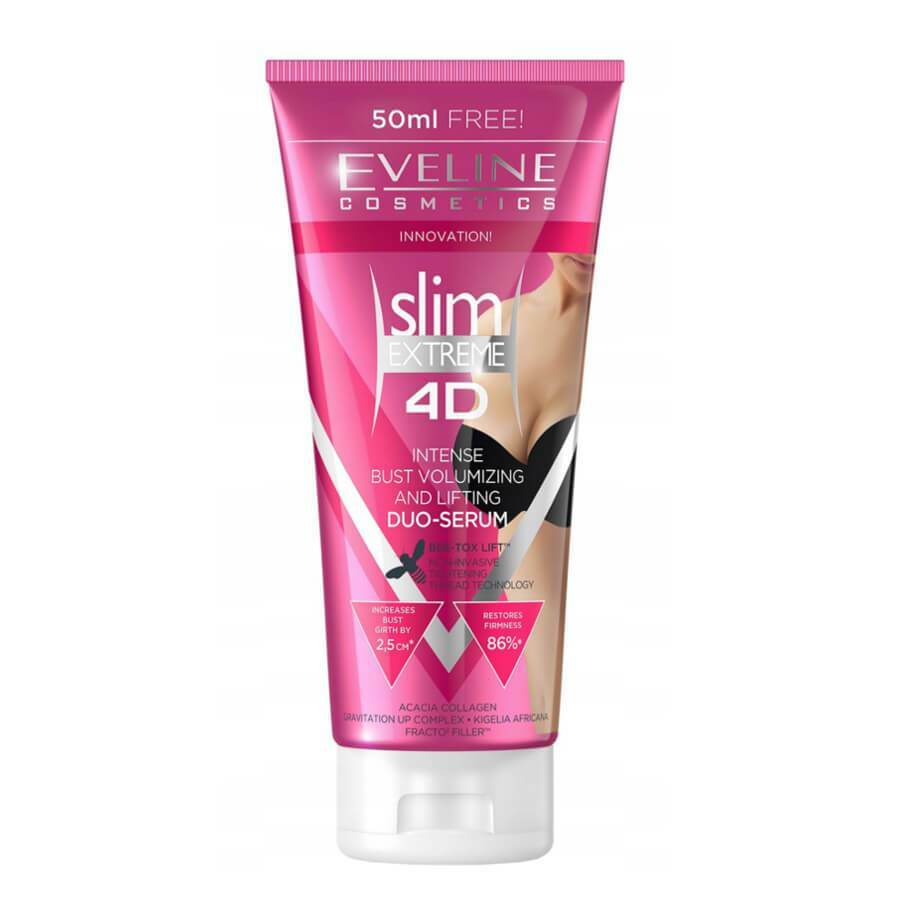 Eveline Cosmetics, Slim Extreme 4D, Volumenverstärkend, Körperserum, Für den Busen, 200 ml