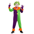 "EVIL JOKER" (Kostüm, Maske) – Vorderansicht