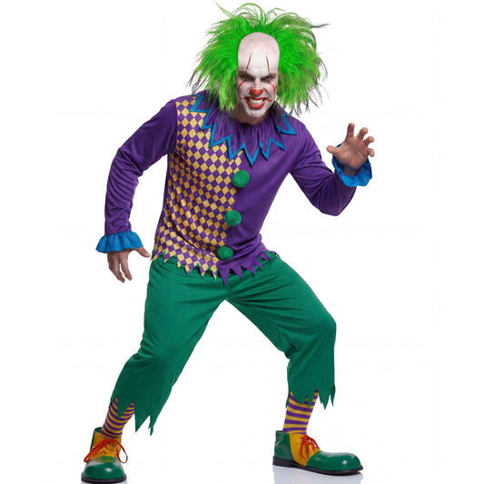 "EVIL JOKER" (Oberteil, Hose, Strümpfe) – Vorderansicht