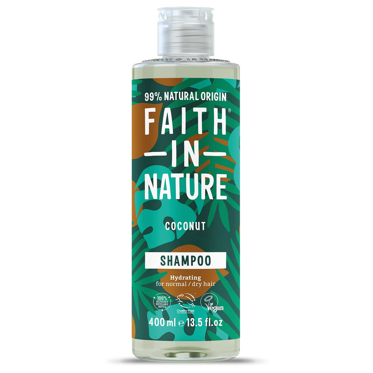 Faith In Nature, Coconut, Haarshampoo, Hydrating & Moisturising, 400 ml