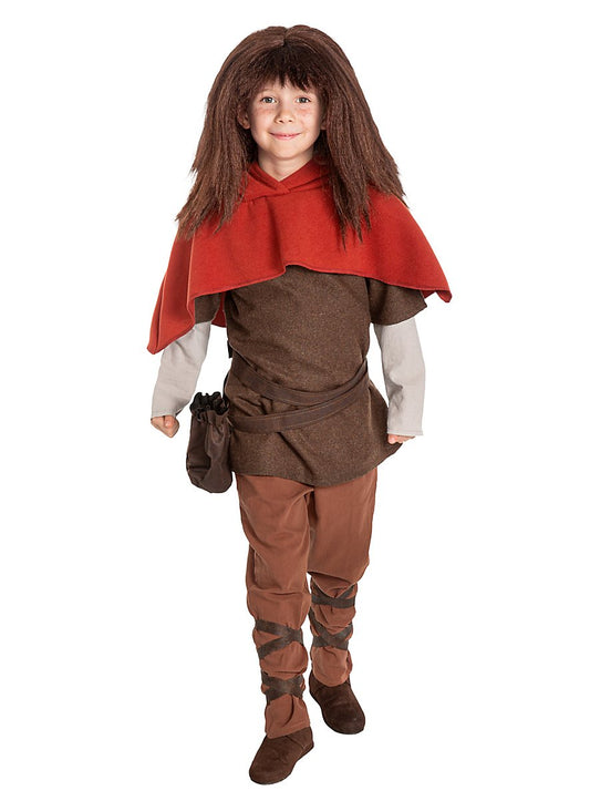 Ronja Räubertochter Kinderkostüm – Fasnacht24 5-teilig Baumwolle & Wolle – Produktansicht