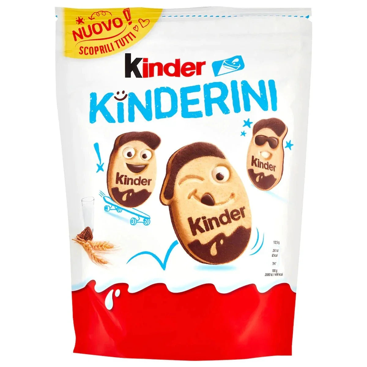 Ferrero Kinder Kinderini 250 g Kekse mit Vollmilchschokolade