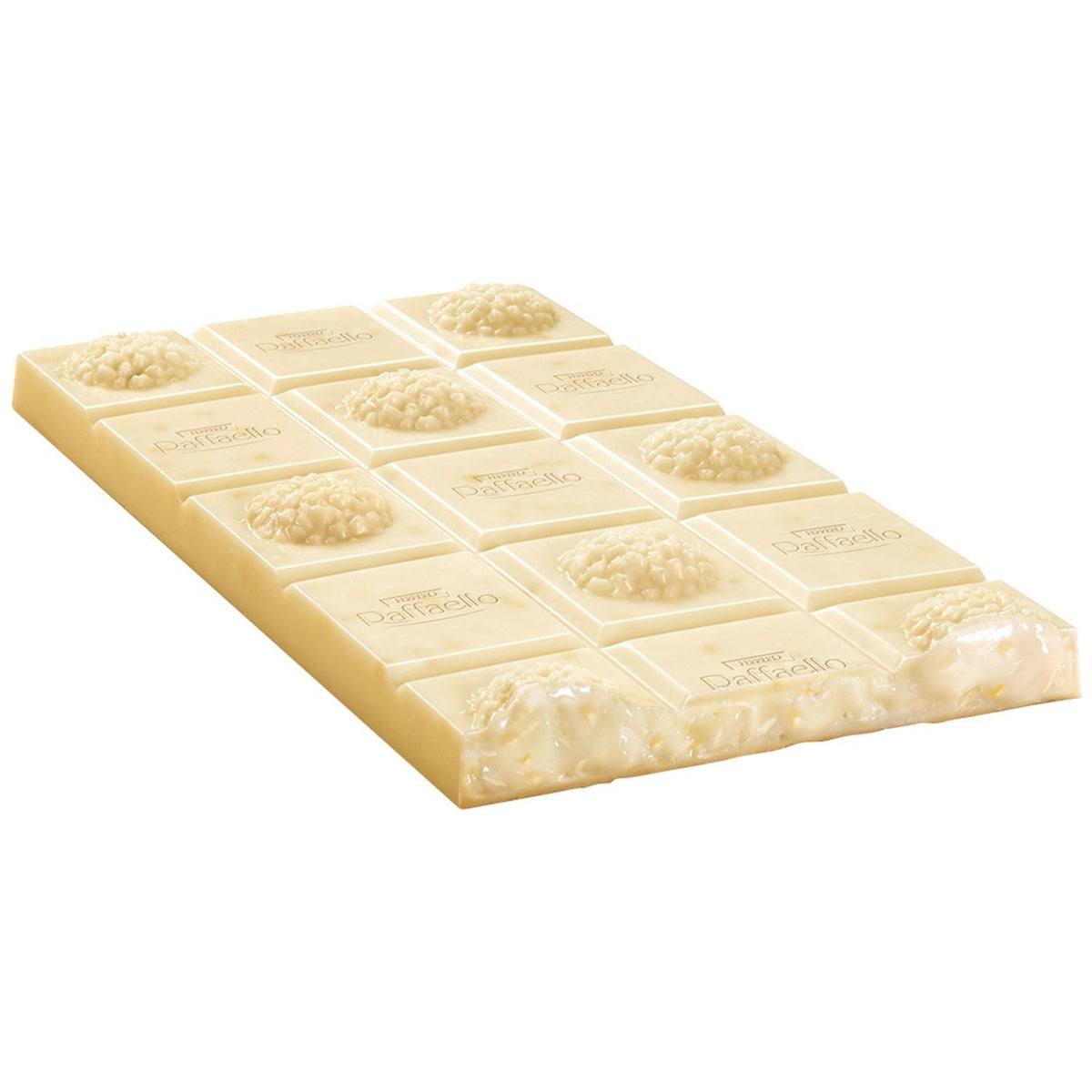 Ferrero Raffaello Tafel Weiss Schokolade mit Mandel-Kokoscreme 90 g