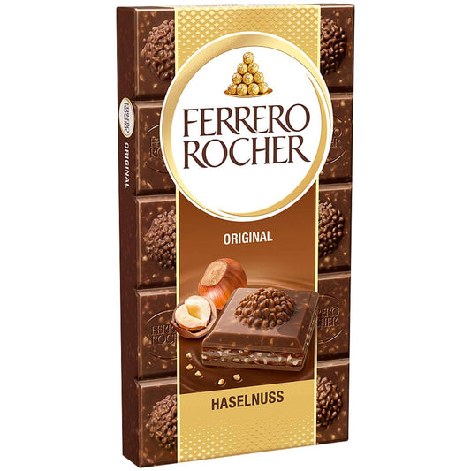 Ferrero Rocher Tafel Original 90g Schokolade