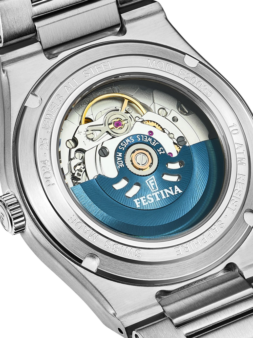 FESTINA Mod. F20028_4 Analoguhr Armbanduhr 46 mm ansicht-3