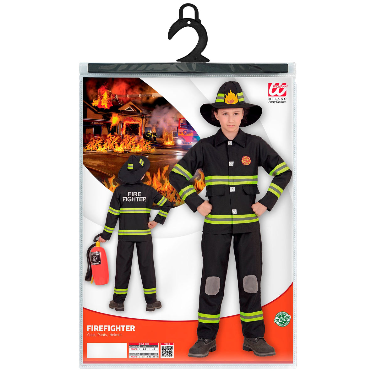 "FEUERWEHRMANN" (Oberteil, Hose, Helm) – Ansicht 4