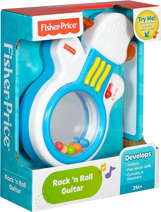 Fisher Price Fisher Price, Rock n' Roll, Gitarre mit Spiegel, Musikspielzeug, Unisex, 3+ monate Regular