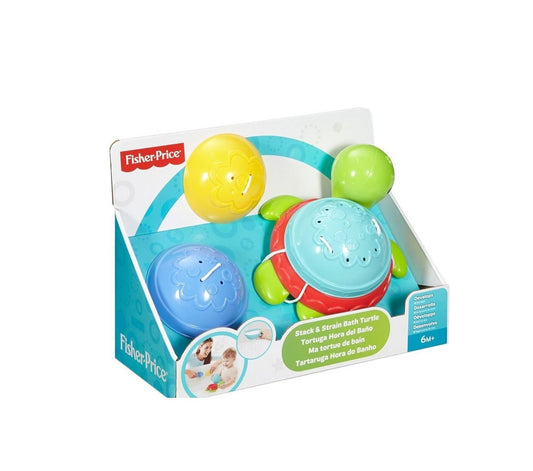 Fisher Price Fisher Price, Stack & Strain, Badewannenschildkröte, Unisex, 6+ monate Regular